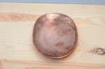 Copper soap dish