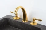 Deck mounted faucet