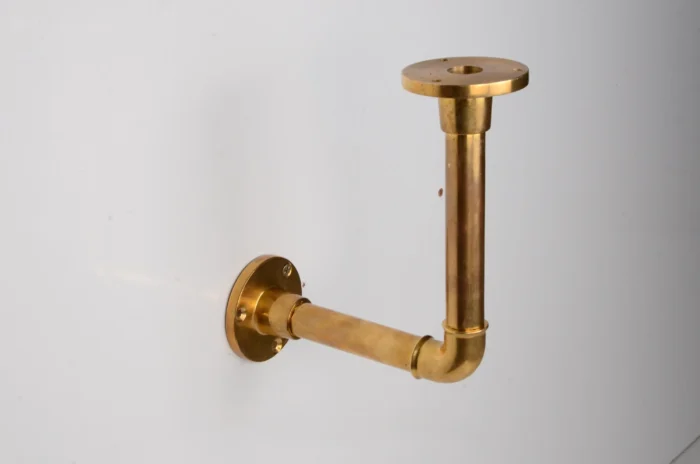 Brass shelf