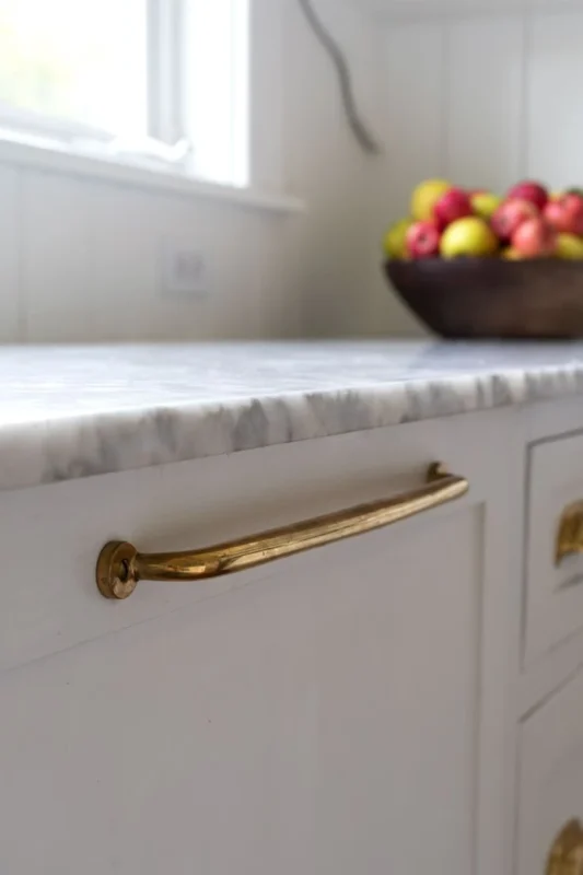 Clean unlacquered brass