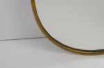 brass mirror