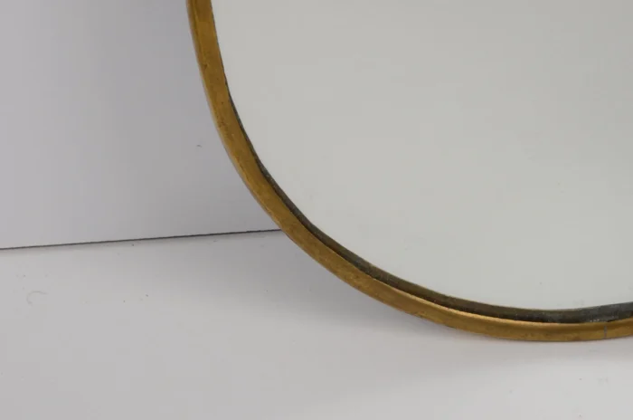 brass mirror